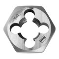 Hanson High Carbon Steel Hexagon 1" Across Flat Die 9mm-1.25 6637